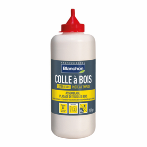 COLLE BLANCHE EXTERIEURE VINYLIQUE D3 SELON EN 204  / OUVERT 5MN  750GRS